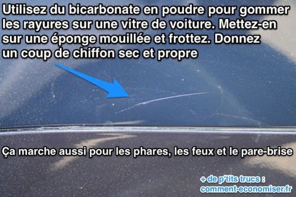 Comment effacer les rayures sur les vitres de voiture