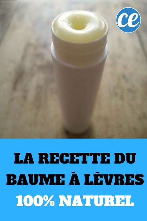 La recette du baume à lèvres 100% naturel et facile à faire