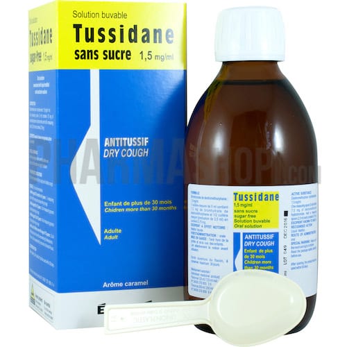 Tussidane est un sirop à éviter pour les enfants
