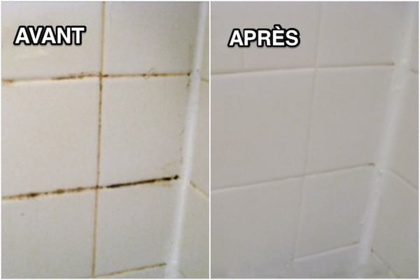 nettoyer les joints du carrelage de la salle de bain