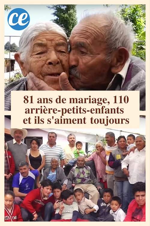 81 ans de mariage et ils s'aiment toujours ! 