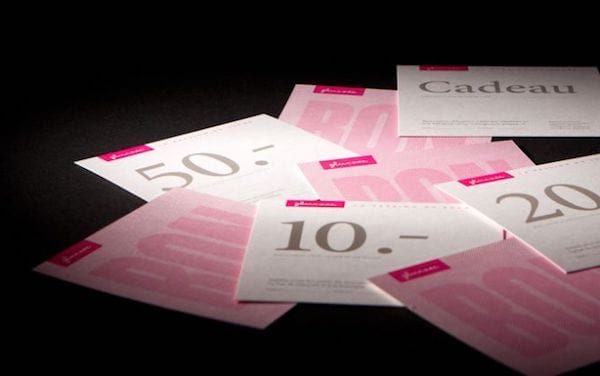 Bons cadeaux cartes de fidélité