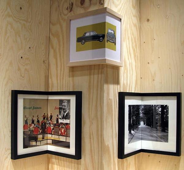 Des cadres photos d'angle pour les endroits avec des angles