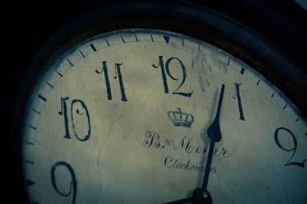 temps horloge ancienne