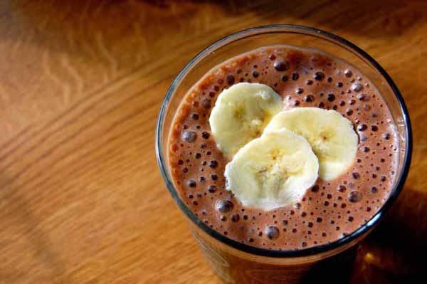 Milk-shake banane chocolat