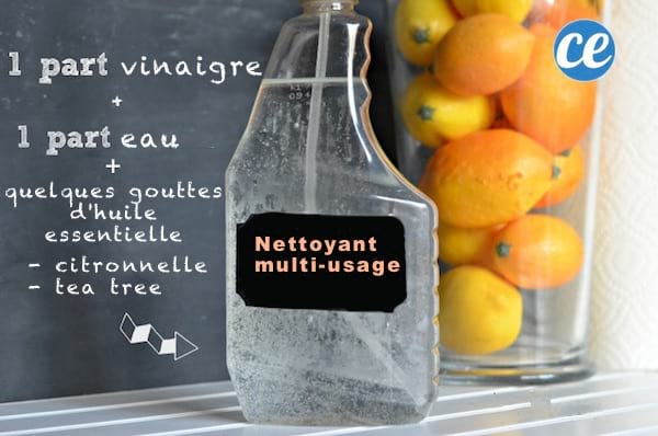 fabriquer un nettoyant multi usage maison naturel