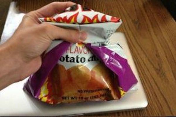 conserver les aliments refermer paquet