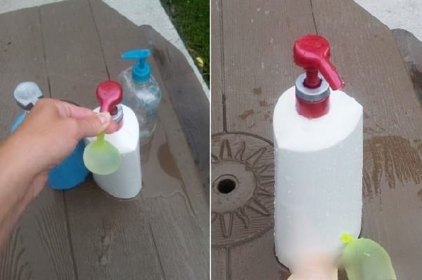 astuce pour remplir les bombes à eau