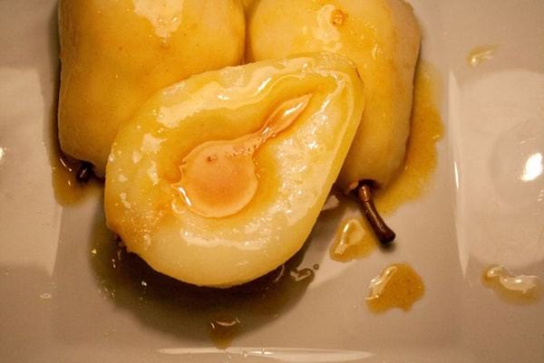 recette de verines de poires au caramel