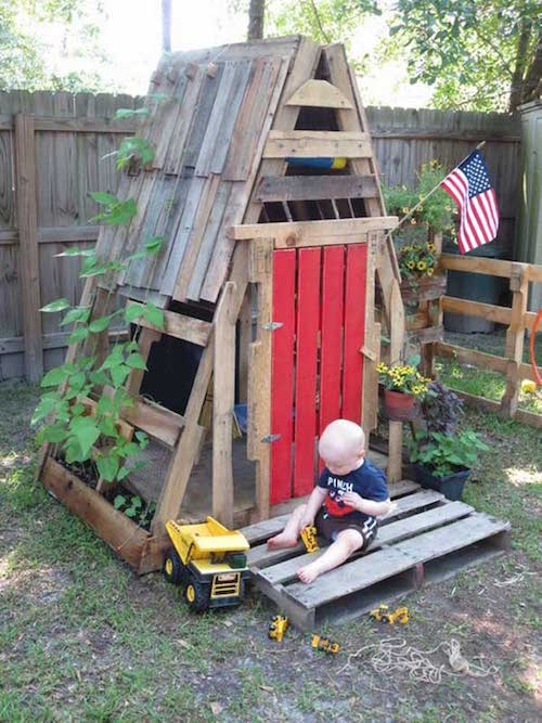 21 Facons D Utiliser Des Palettes En Bois Que Vos Enfants Vont Adorer