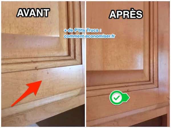 produit maison pour nettoyer les placards de cuisine