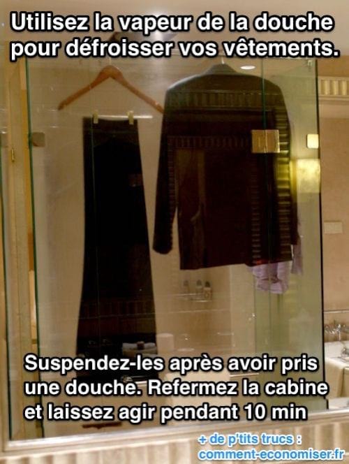 Comment Défroisser un Costume ou une Chemise Sans Fer à repasser