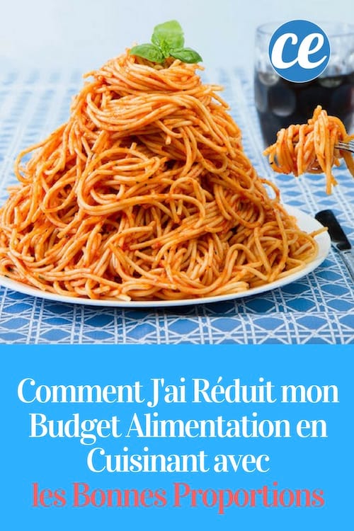 des astuces pour réduire son budget alimentation en cuisinant les bonnes quantités