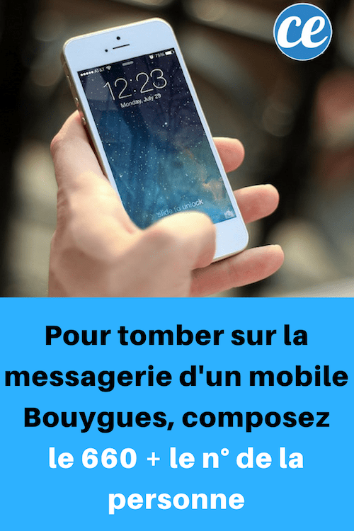 comment ecouter sa messagerie vocal bouygues