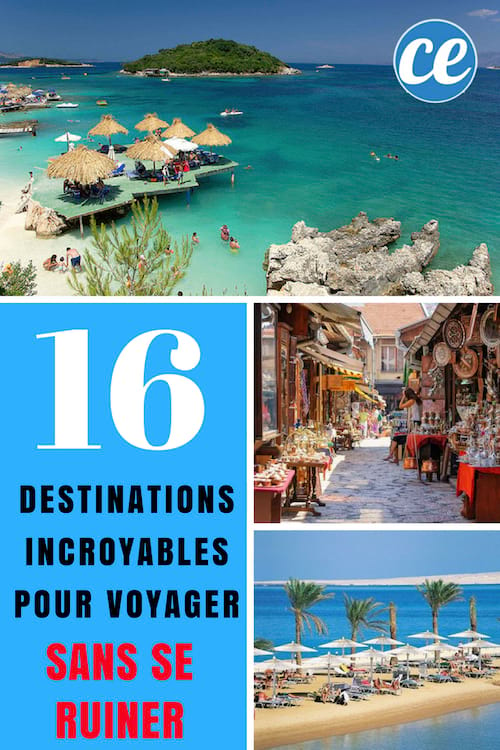 16 destinations pour voyager avec petit budget