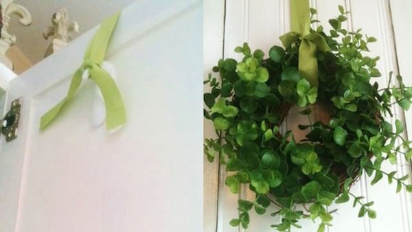 Décoration de Noel facile pour la porte