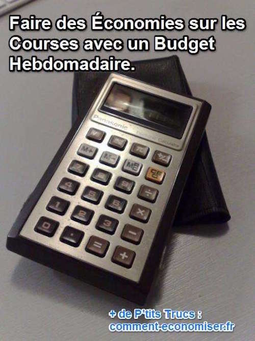 Une calculatrice pour faire un budget alimentaire hebdomadaire et s'y tenir