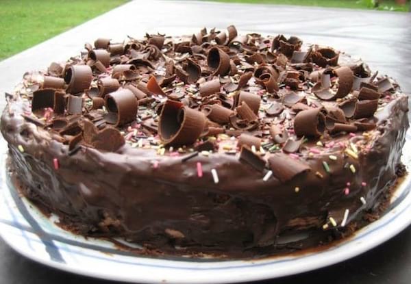 Gateaux avec copeaux de chocolat