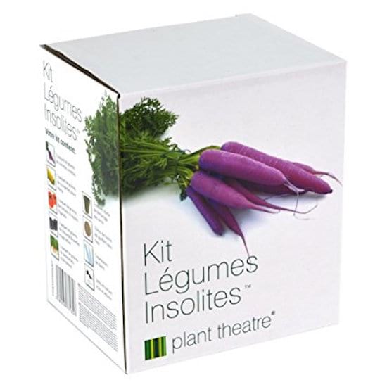 boite du kit de légumes insolites à planter chez soi