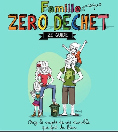 couverture du livre la famille presque zéro déchet