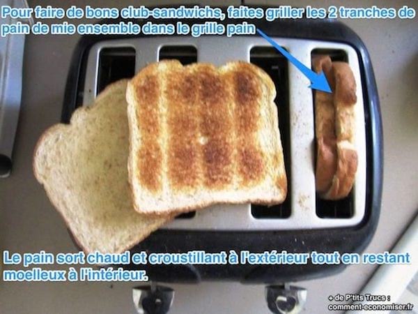 truc à savoir quand on mange sur le pouce : faire sandwichs