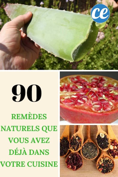 90 remèdes naturels que vous avez déjà dans votre cuisine