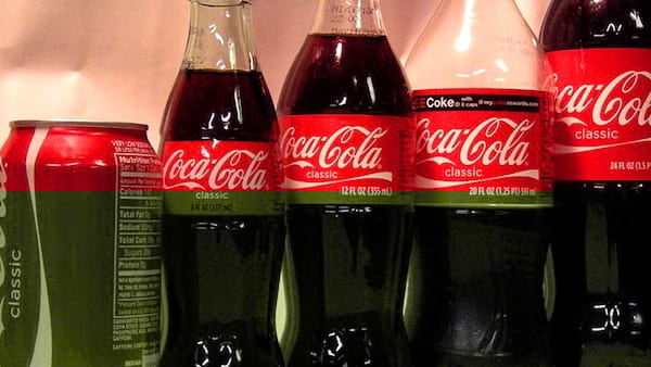 canettes de Coca Cola et dr Pepper