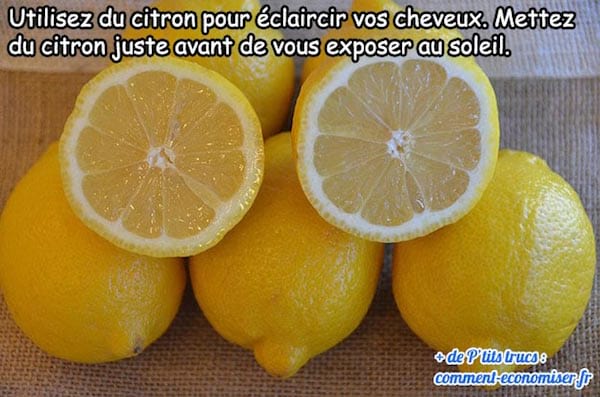 eclaircir naturellement cheveux