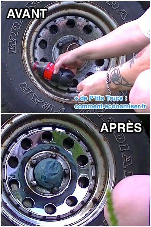 Enlever la rouille avec du coca-cola
