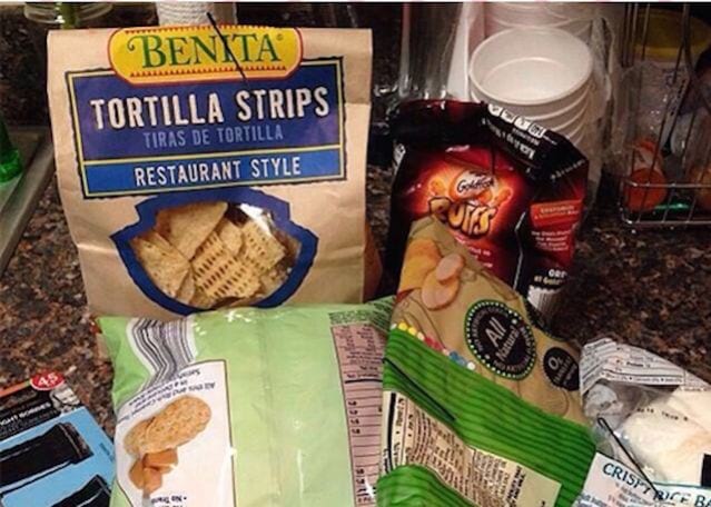 epingle cheveux fermer paquet chips