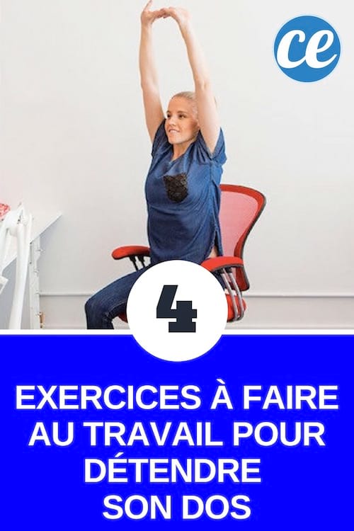 exercices pour se détendre le dos au bureau
