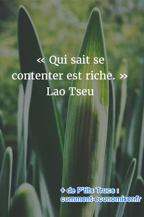citation sur la richesse de lao tseu