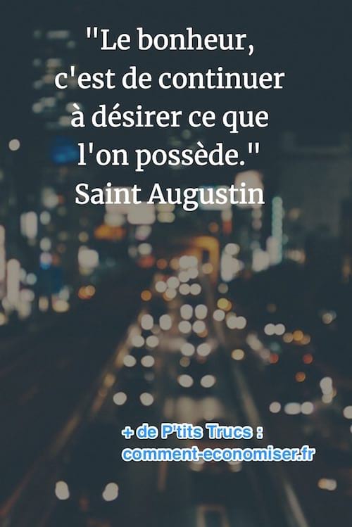 citation de Saint Augustin sur le bonheur