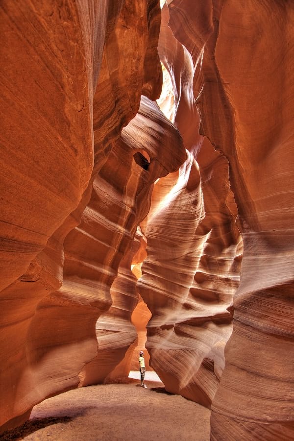 Le canyon de l'Antilope en Arizona aux États-Unis
