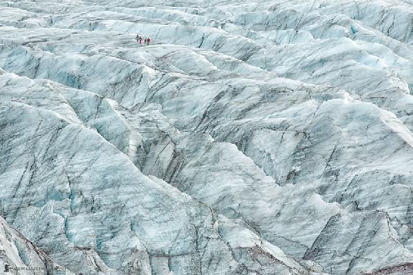 Le glacier de Skaftafell en Islande
