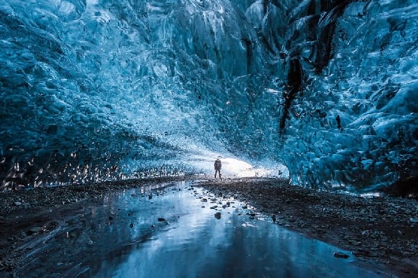 Les grottes de glace en Islande