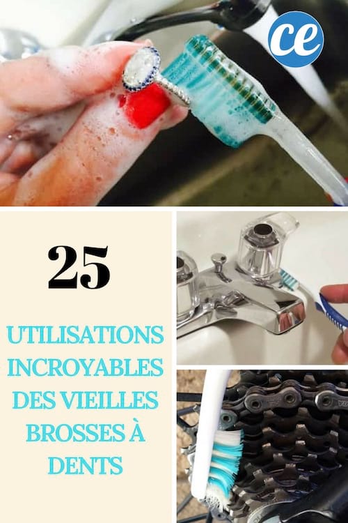 25 astuces pour tout nettoyer avec une brosse à dents