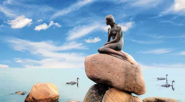 Belle petite sirène Copenhague