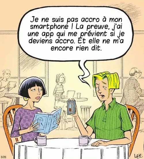 comment savoir si on est dépendant au smartphone
