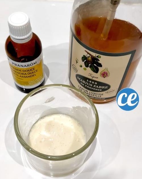 gel de rasage maison savon et huile végétale