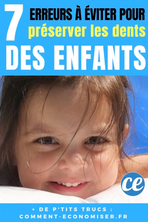 Quelles sont les erreurs à ne plus faire concernant la santé dentaire des enfants ?