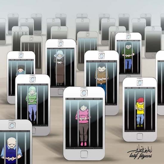 le smartphone est une prison