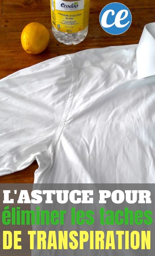 Contre les Taches de Transpiration Sur les Chemises, Utilisez Cette Astuce Testée Et Approuvée.