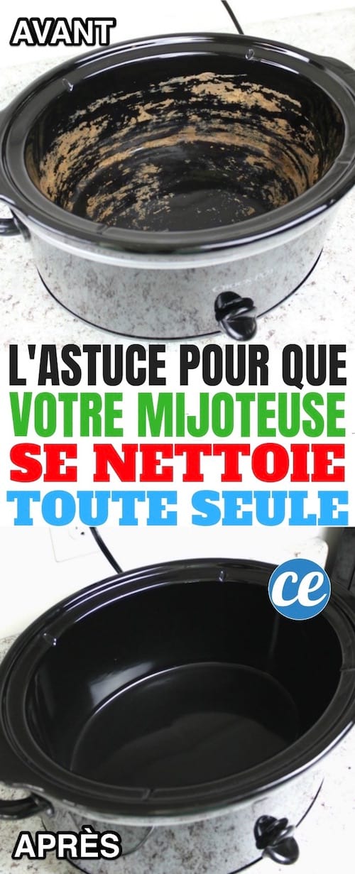 nettoyer une mijoteuse facilement avec du bicarbonate et du vinaigre blanc