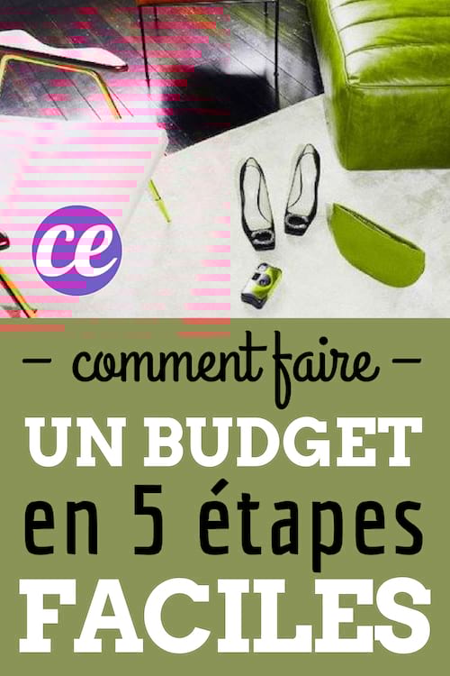 Faire un Budget en 5 Étapes : ENFIN une Méthode Facile pour Gérer votre Argent.