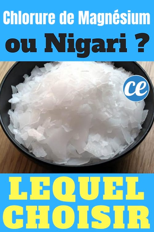 Nigari : comment utiliser le nigari ou chlorure de magnésium