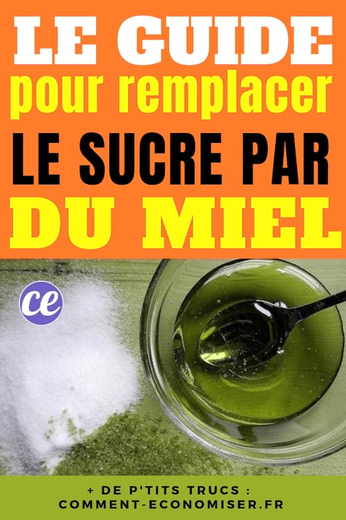 le guide de conversion pour remplacer le sucre par du miel