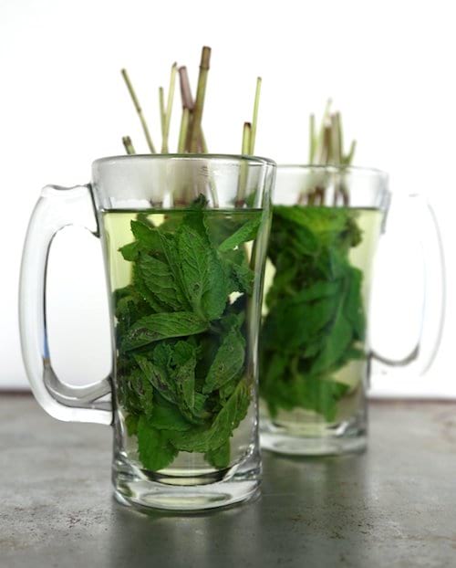 tisane de menthe poivrée bon pour la santé