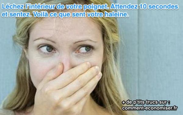 comment savoir si on a mauvaise haleine