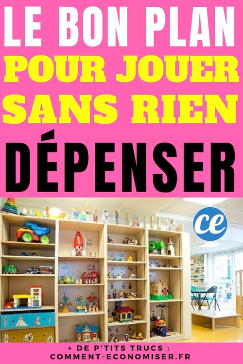 La ludothèque permet de découvrir de nouveaux jouets sans les acheter.